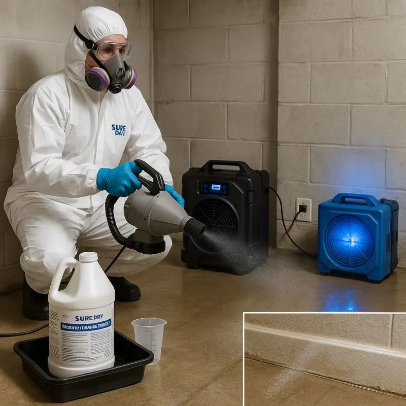 Sanitization and Odor Removal process in Waldon, CA