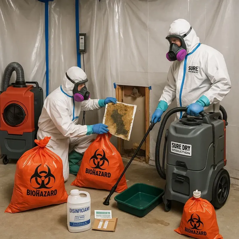 Contaminated Water Handling Protocols process in Waldon, CA