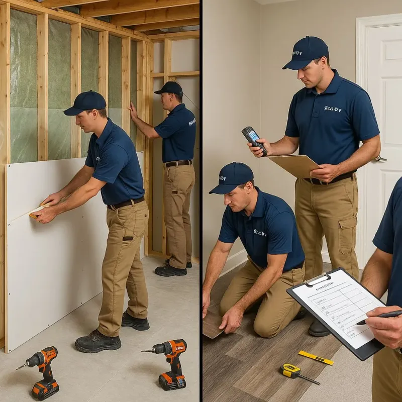Repairs and Reconstruction process in Waldon, CA